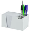 Acrimet Jumbo Pencil Holder Cup (Solid White Color)
